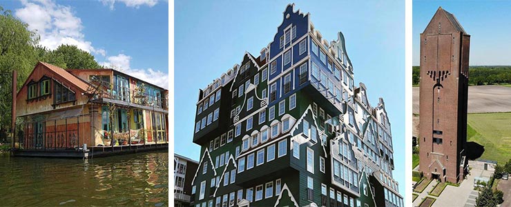 عجیب ترین هتل های جهان در هلند 