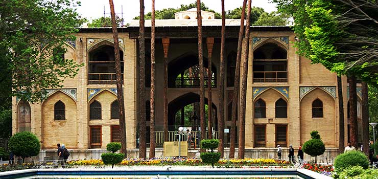كاخ هشت بهشت اصفهان، نمو زیبایی