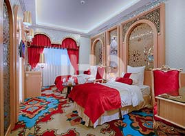 اتاق دو تخته برای مهمان ایرانی 