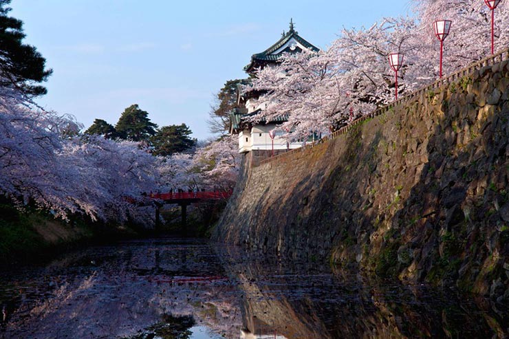 Hirosaki Castle in Aomori