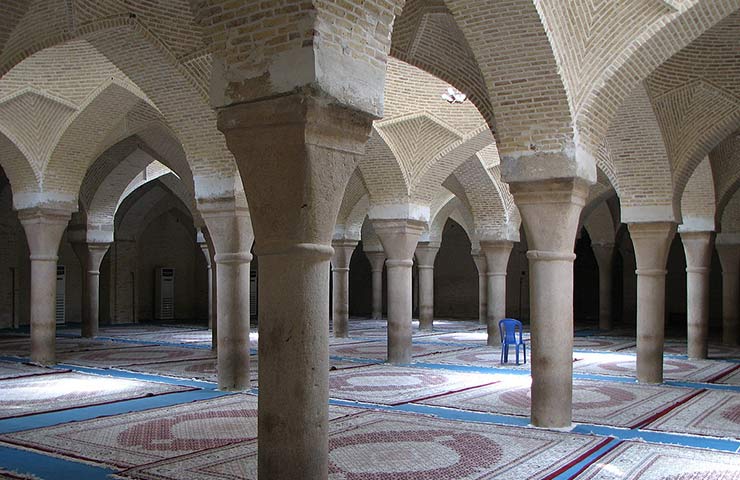 معماری مسجد نو شیراز