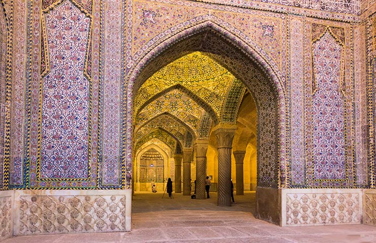 میناکاری مسجد وکیل شیراز