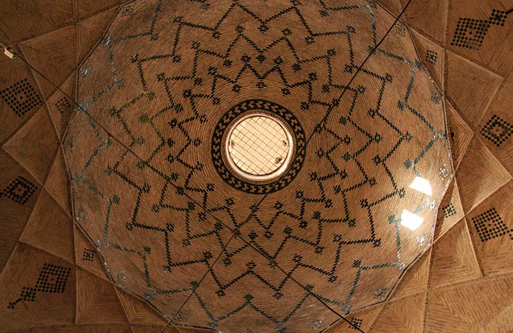 معماری سرای مشیر شیراز