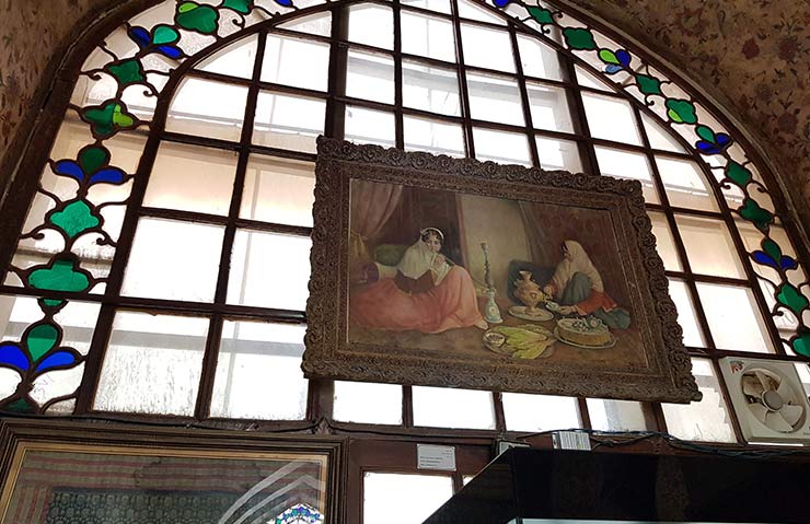 نقاشی های باغ نظر شیراز