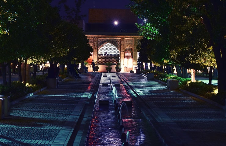 عمارت کلاه فرنگی باغ جهان نما شیراز