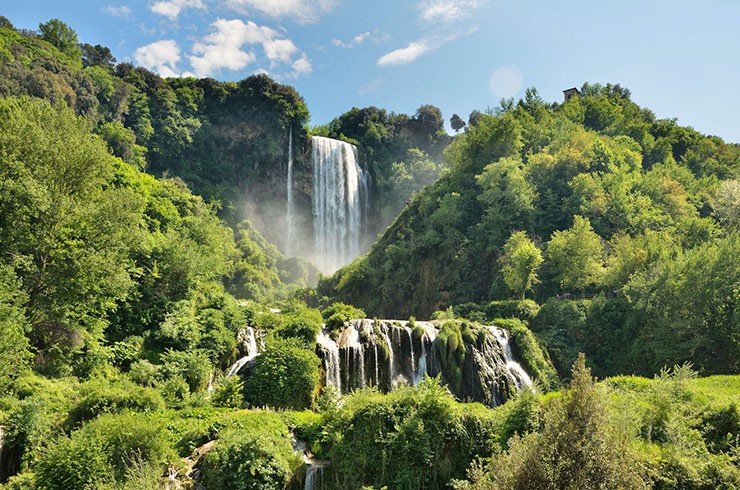 آبشار کاسکاتا دل مارمور، ایتالیا
