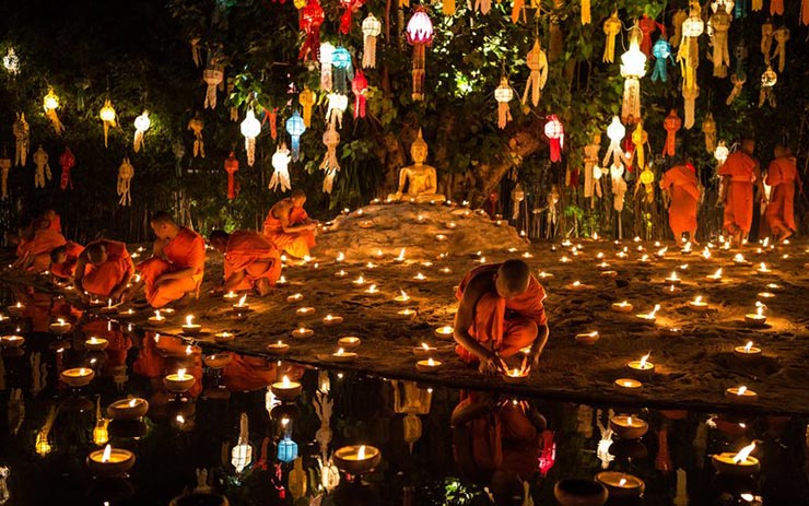 Loi Krathong, Thailand & Laos