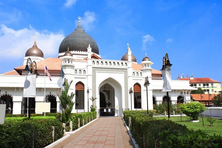مسجد Kapitan Keling، یادگاری سفیدرنگ