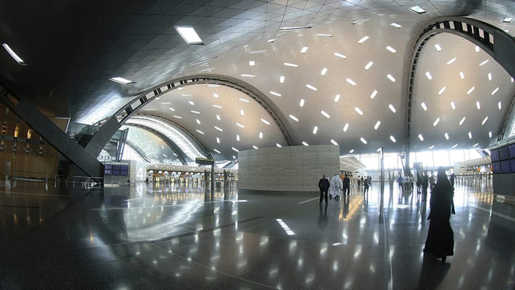 Qatar's-Hamad-International-airport