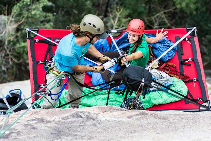 Cliff Camping, Kent Mountain Adventure Center