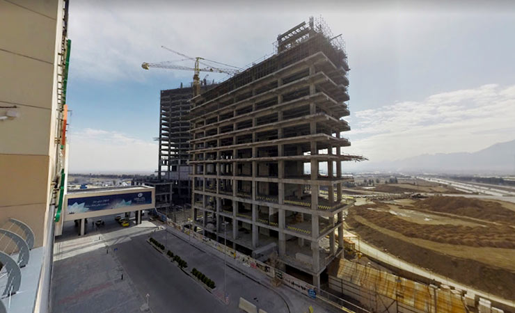 هتل در حال ساخت سیتی سنتر اصفهان