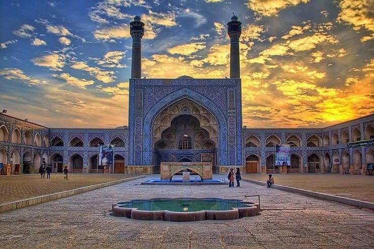 سفر به اصفهان در نوروز 8 مسجد جمعه اصفهان