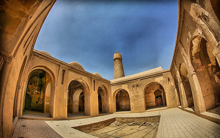 روستای فهرج یزد مسجد 