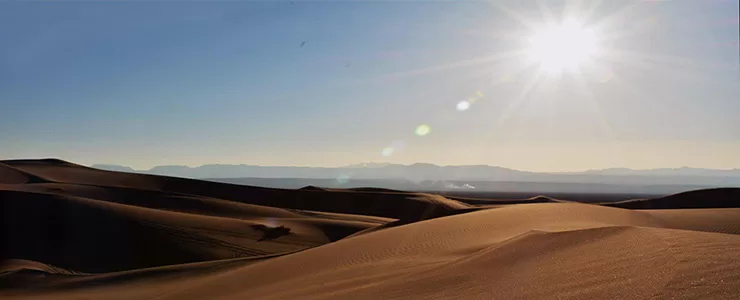 كویر  كاراكال  در استان  یزد  كویری زیبا در دل  ایران