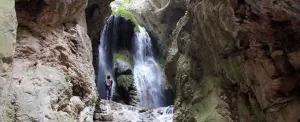 آبشار آق سو آبشاری كم نظیر در دل جنگل های گلستان