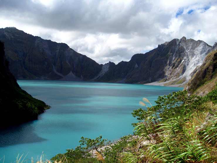 Trek up an active volcano