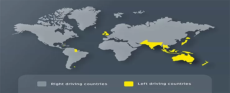 چرا در بعضی کشورها در سمت راست جاده و در بعضی در سمت چپ رانندگی می کنند؟