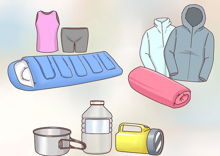  Lay out your supplies by weight