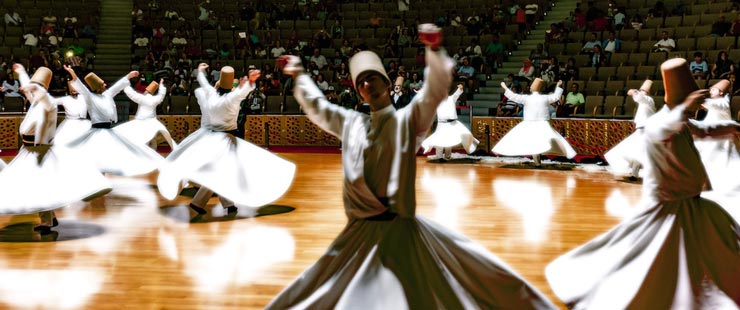 مراسم گردهمایی دراویش در قونیه 