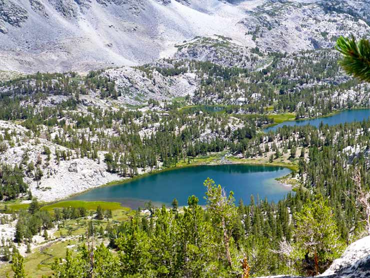 Heart Lake, Eastern Sierra Nevada Mountains, Calif.