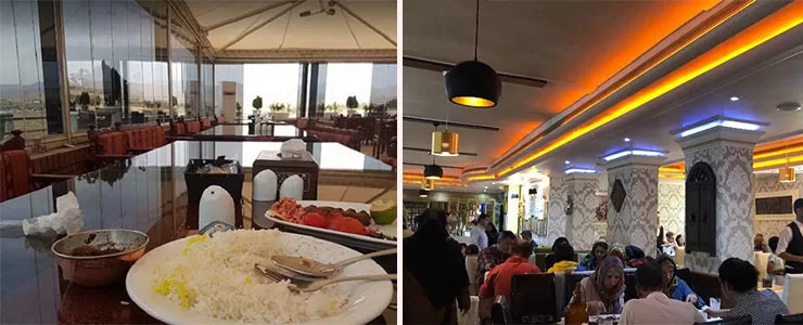 مهمترین رستوران ها و باغ رستوران های قزوین