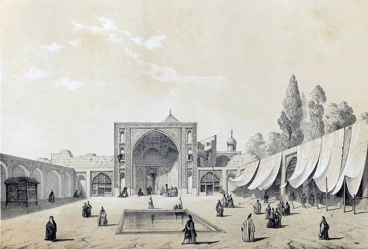 چشم انداز مسجد شاه تهران