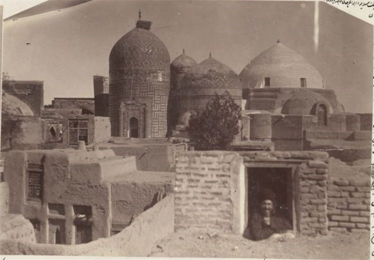 تصویری قدیمی از شهر اردبیل