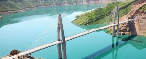 پل کابلی لالی طولانی ترین پل کابلی ایران