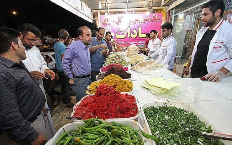 خیابان غذای اهواز