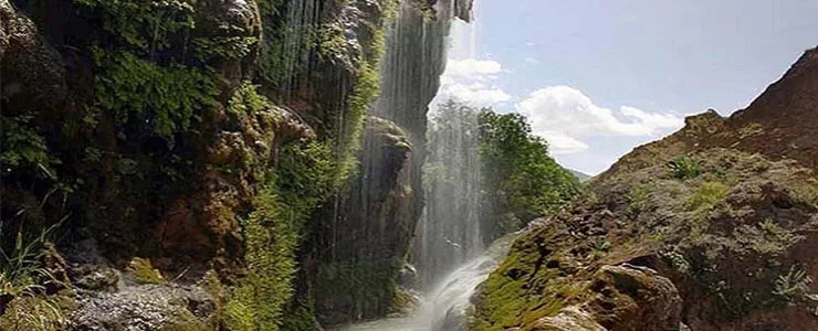 آبشار آسیاب خرابه جلفا آذربایجان شرقی