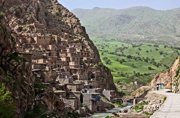 کوه های کردستان 