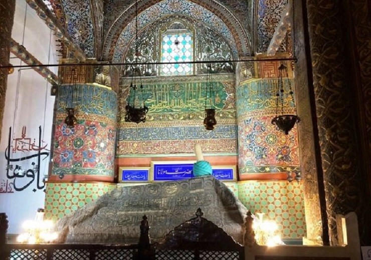 مقبره مولانا در قونیه