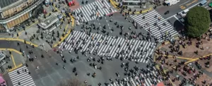 تقاطع شیبویا در توکیو، شلوغ ترین چهارراه جهان