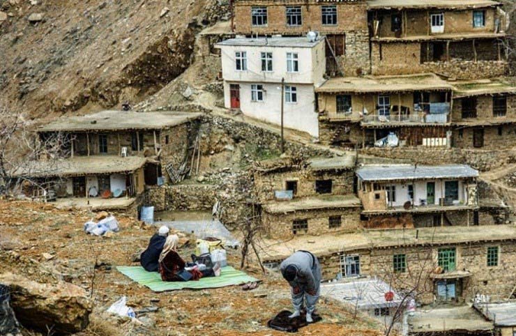 روستای تنگی سر کردستان 
