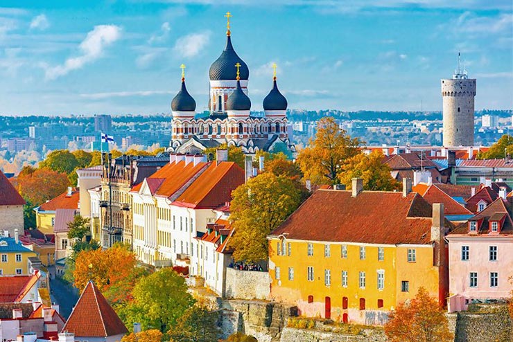 برترین مقصد های گردشگری ارزان اروپا 7 شهر تالین، جمهوری استونی (Tallinn, Estonia)