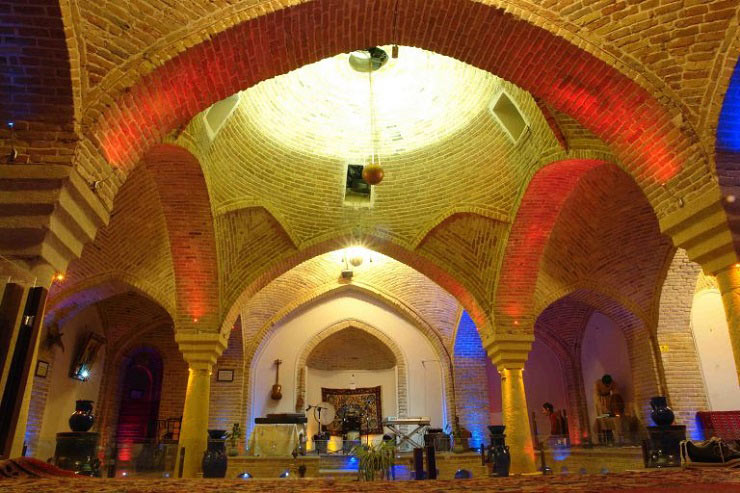 حمام تاریخی قلعه همدان