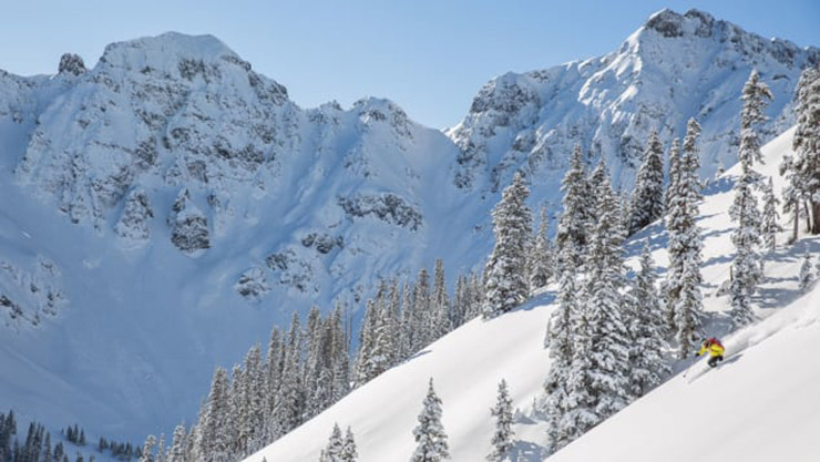 Silverton Mountain, Colorado, USA