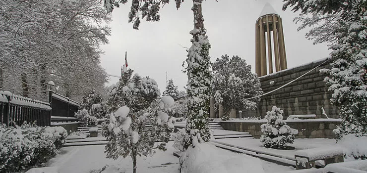 همدان گردی در زمستان