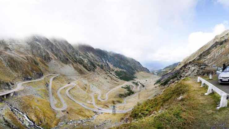 Romania's Transfăgărășan Road.