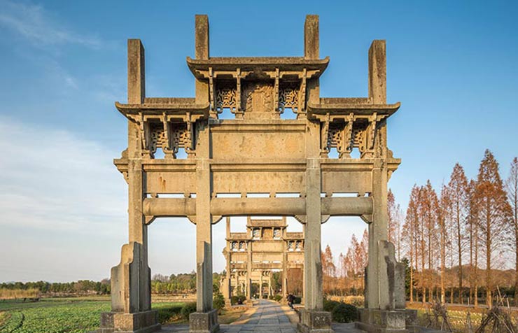 The Tangyue Memorial Arches
