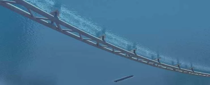 نروژ در تلاش برای بردن رقابت جهانی بر سر ساخت اولین تونل شناور جهان