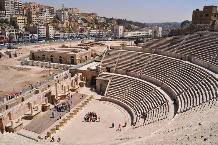  تئاتر «اَمان» (The Roman Theater of Amman)