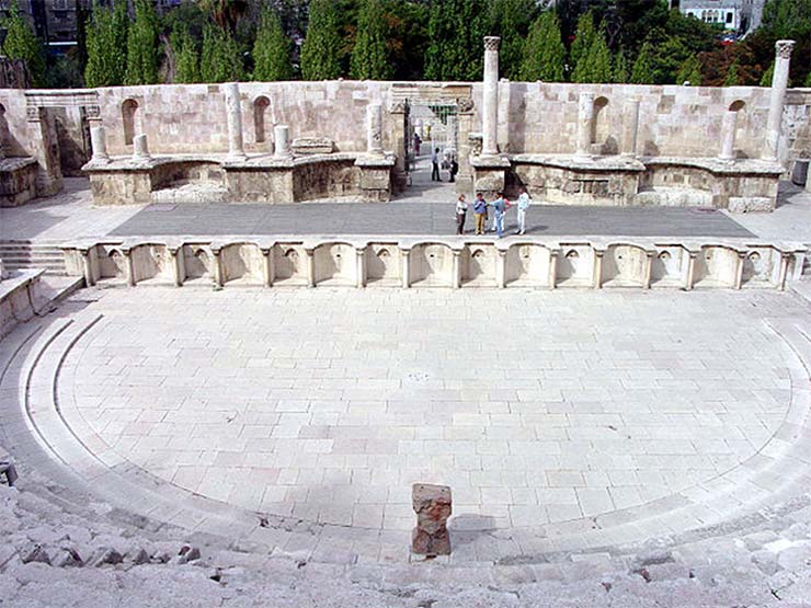  تئاتر «اَمان» (The Roman Theater of Amman)