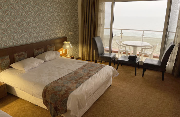 اتاق دو تخته دبل هتل باران ایزدشهر 