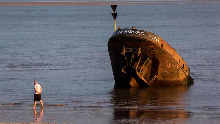 Blankenese shipwrecks