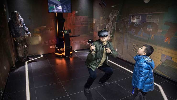 virtual reality theme park