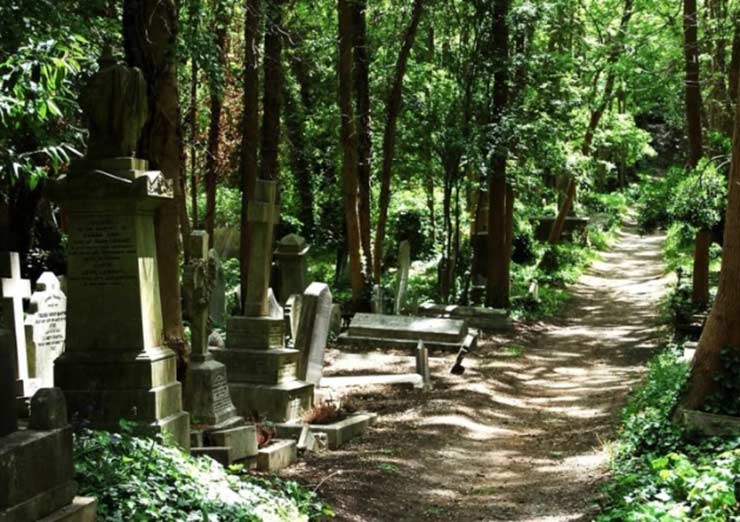 Highgate Cemetery, London, UK