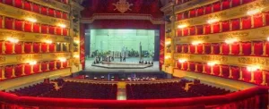 سالن تئاتر لااسکالا میلان ایتالیا
