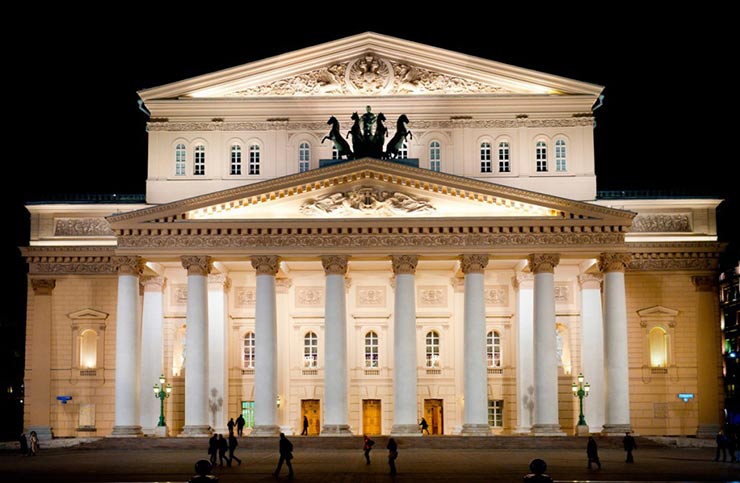     تالار بولشوی در مسكو