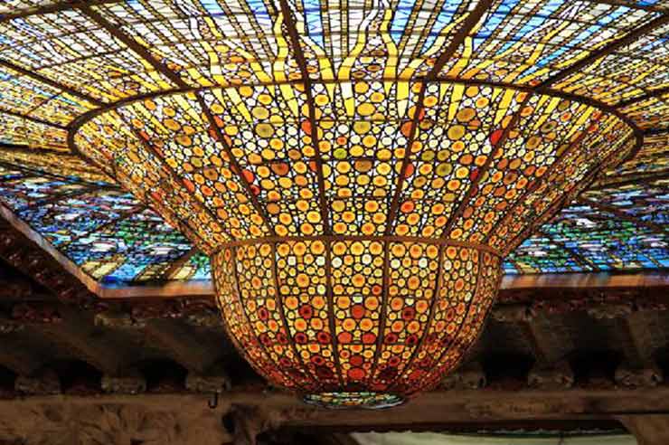 قصر موسیقی کاتالان بارسلونا